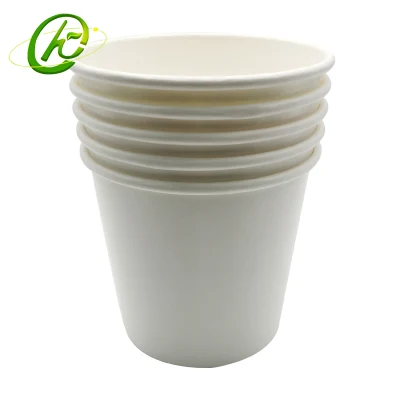 Factory Price Disposable 32oz Kraft Paper Soups Snacks Bowl Take Away Packaging Paper Bucket with Lids Can Be Customized