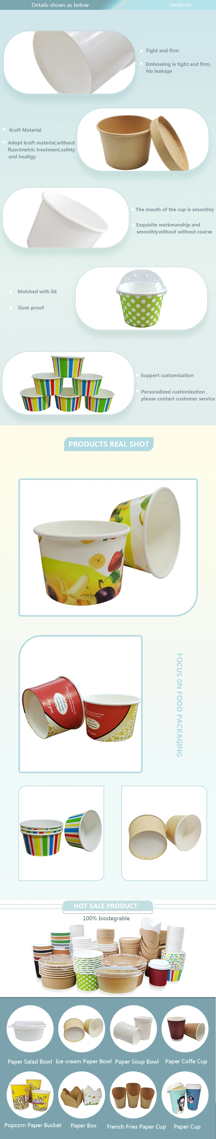 Ice Cream Cup Cups coffee Cups Ice Cream Packaging Cup Biodegradable Icecream Coffee Disposable