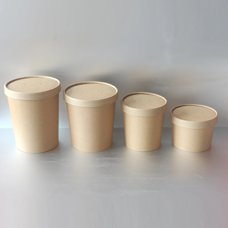 Eco-Friendly Biodegradable Soup Cups Noodle Box/Soup Box/Porridge Box