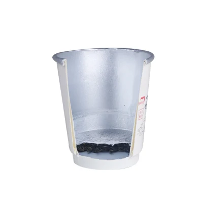 Wedding Office Invisible Disposable Tea Aluminum Foil Paper Cup