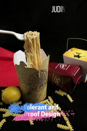 26oz 32oz Disposable Paper Chinese Food Noodle Box