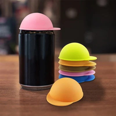 Silicone Hat Cup Lid Leakproof Tea Coffee Can Suction Lid