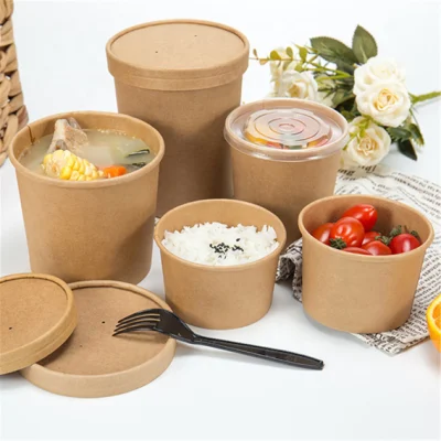 Heavy Duty Soup Bowls with Lids