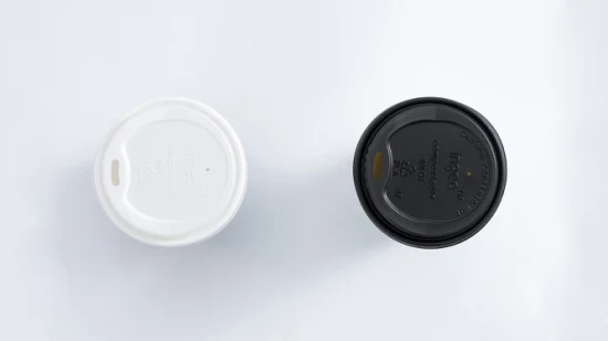 Compostable Eco-Friendly Cpla Cup Lid Cover for Coffee