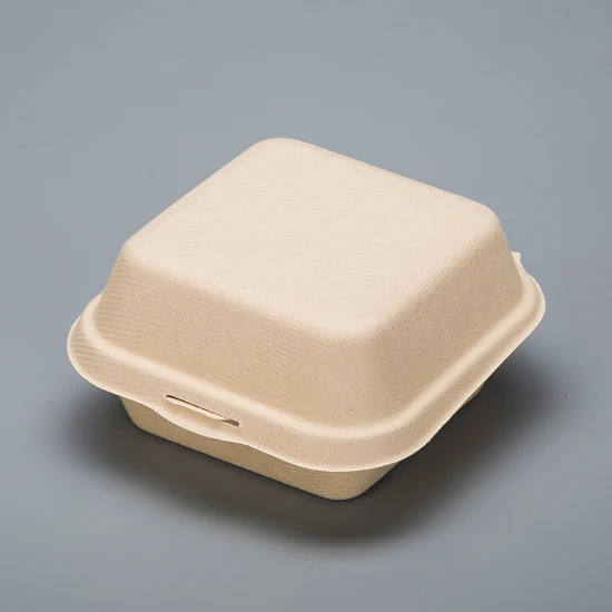 Biodegradable Food Container Bento Lunch Take Away Packaging Noodle Box