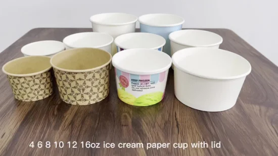 Ice Cream Cup Cups coffee Cups Ice Cream Packaging Cup Biodegradable Icecream Coffee Disposable